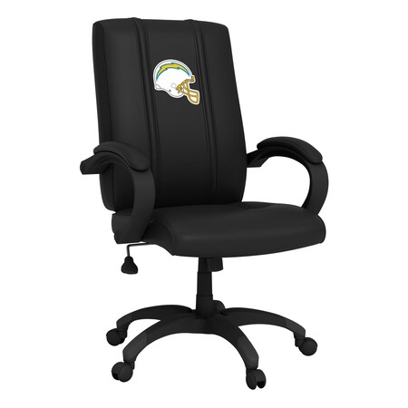 Dreamseat Office Chair 1000 with Los Angeles Chargers Helmet Logo XZOC1000-PSNFL20077